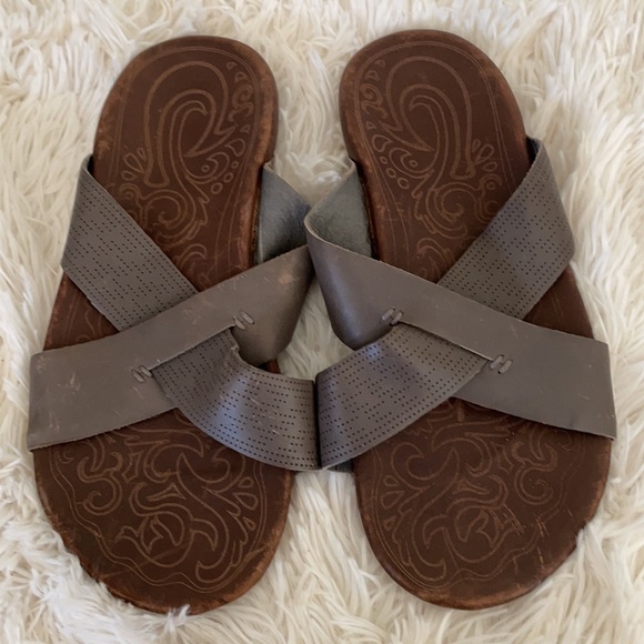 Olukai Mens Punono Leather Slide main image 5